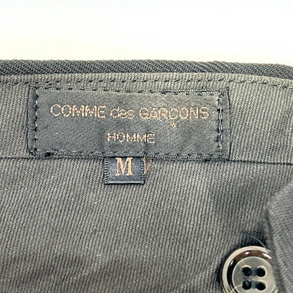COMMEdesGARCONS HOMME 80s Black 2-Tuck Wide Trousers Size M