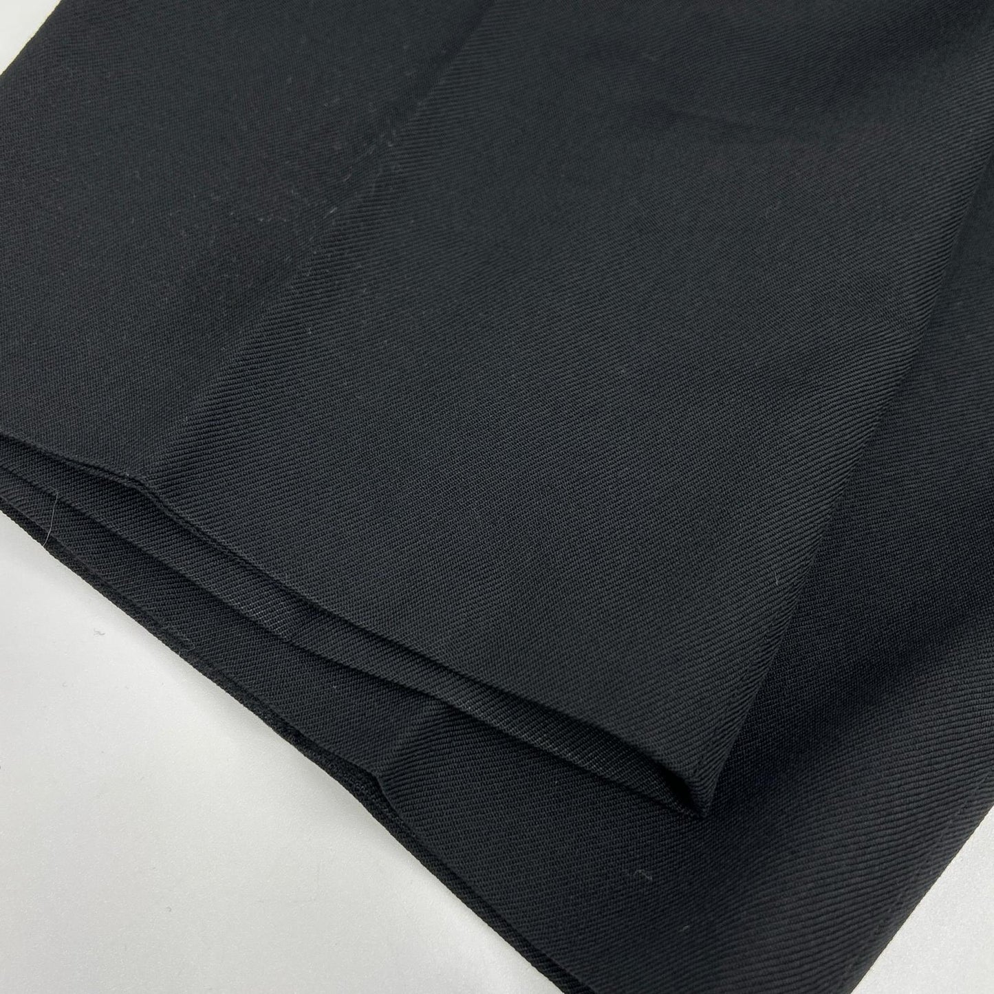 COMMEdesGARCONS HOMME 80s Black 2-Tuck Wide Trousers Size M