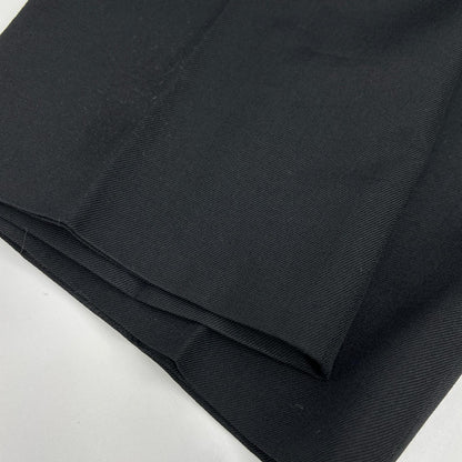 COMMEdesGARCONS HOMME 80s Black 2-Tuck Wide Trousers Size M