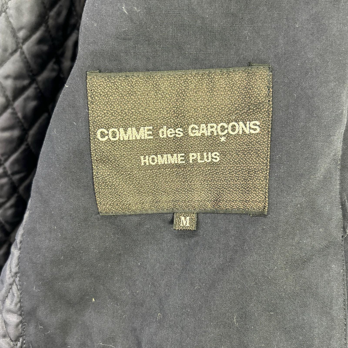 COMMEdesGARCONS HOMME PLUS 91AW Inner Coat Navy Size M