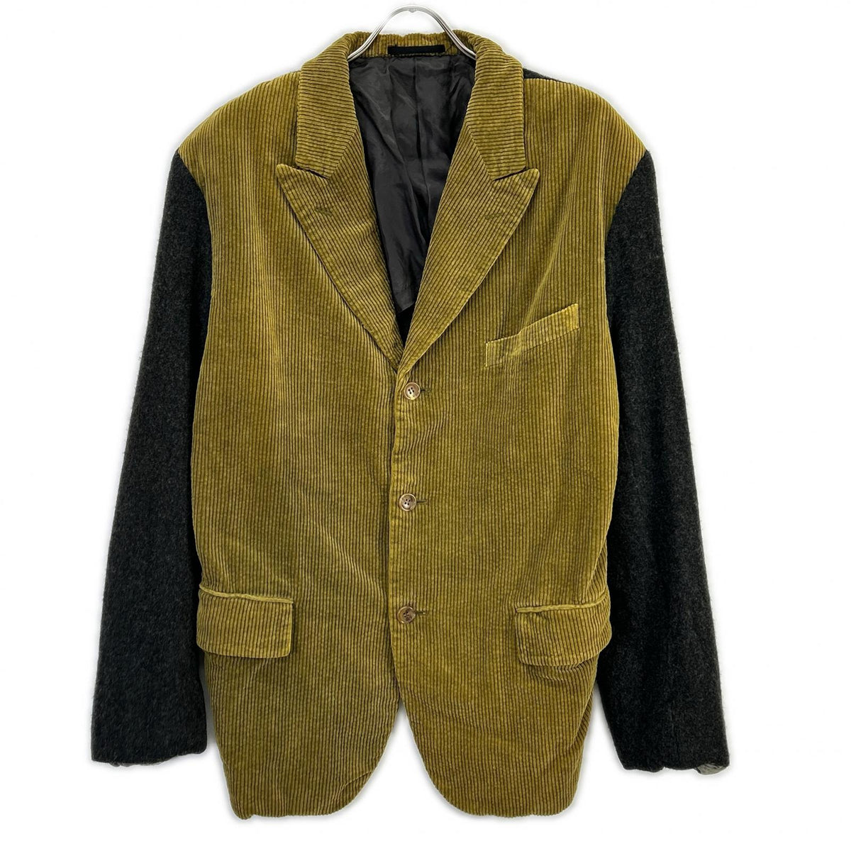 COMMEdesGARCONS HOMME PLUS 94AW Wool Corduroy Coat Size S
