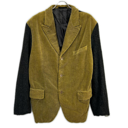 COMMEdesGARCONS HOMME PLUS 94AW Wool Corduroy Coat Size S