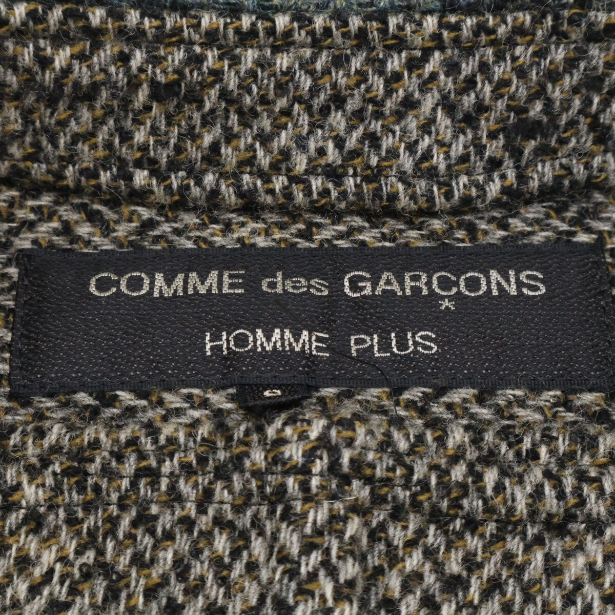 COMMEdesGARCONS HOMME PLUS 90s Jacket Khaki/Gray Size S