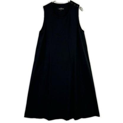tricotCOMMEdesGARCONS 90s Black Flared Dress Size M
