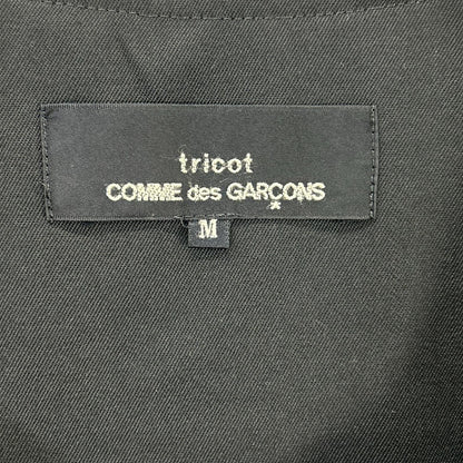 tricotCOMMEdesGARCONS 90s Black Flared Dress Size M
