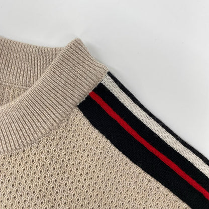 Dior HOMME Kris Van Assche Era Trimming Knit Beige Size XS
