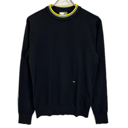 Dior HOMME Kris Van Assche Era Trimming Knit Black Size XS