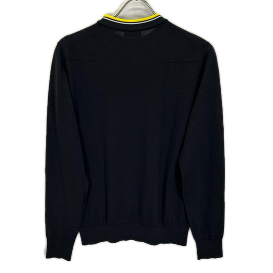 Dior HOMME Kris Van Assche Era Trimming Knit Black Size XS