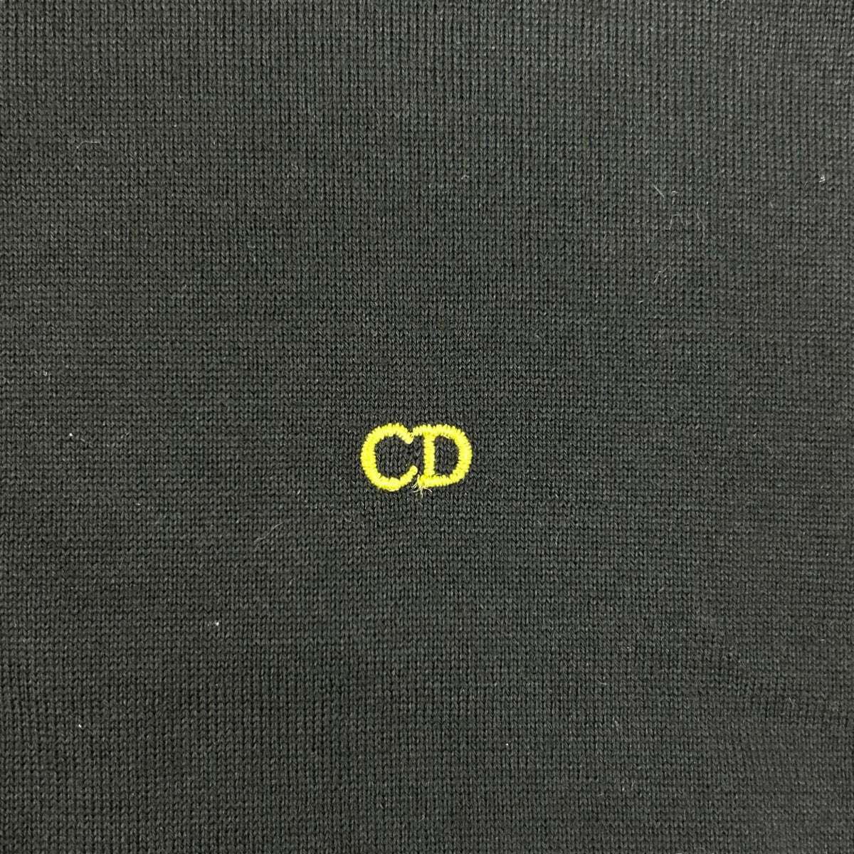Dior HOMME Kris Van Assche Era Trimming Knit Black Size XS