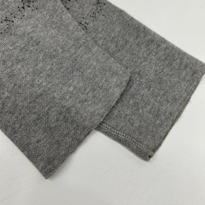 lucien pellat-finet Cashmere Blend Faded Skull Gray Size S