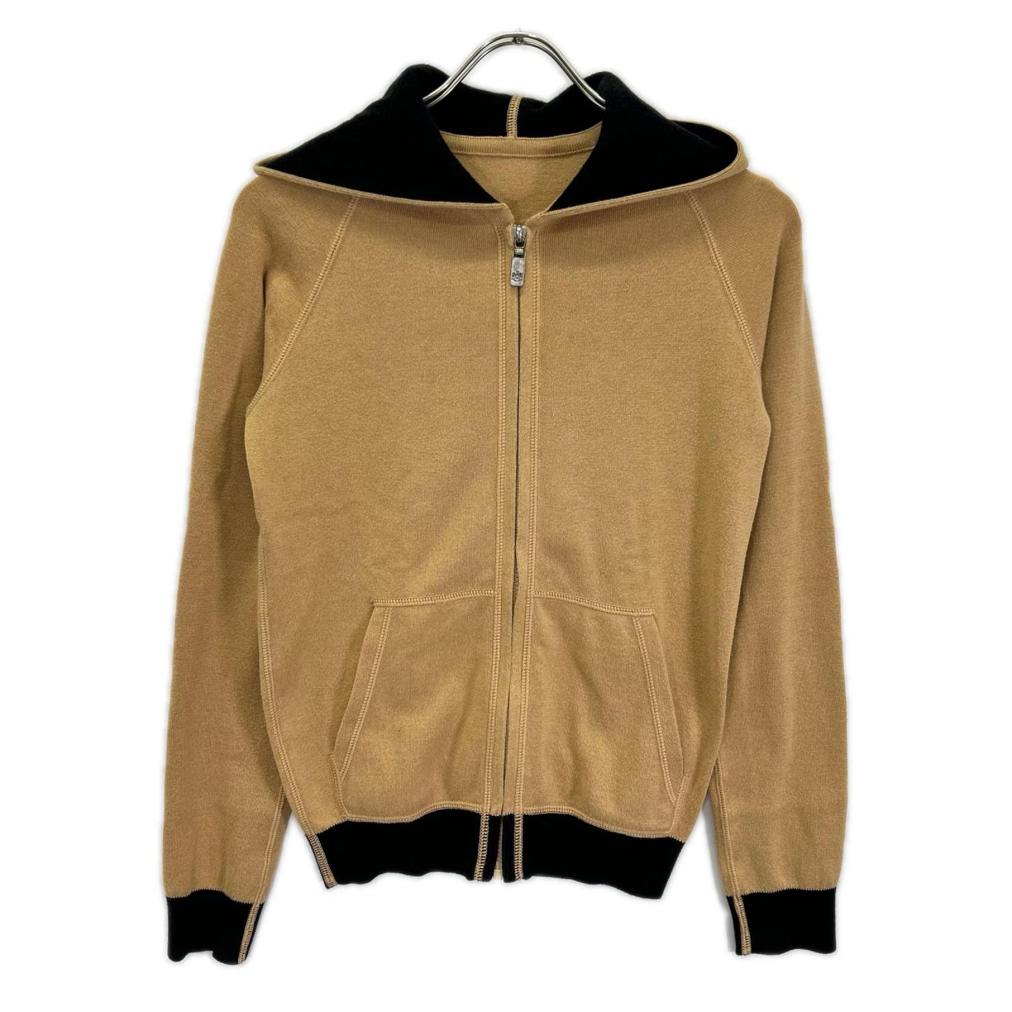 lucien pellat-finet Cashmere Blend Studs Camel/Black Size S