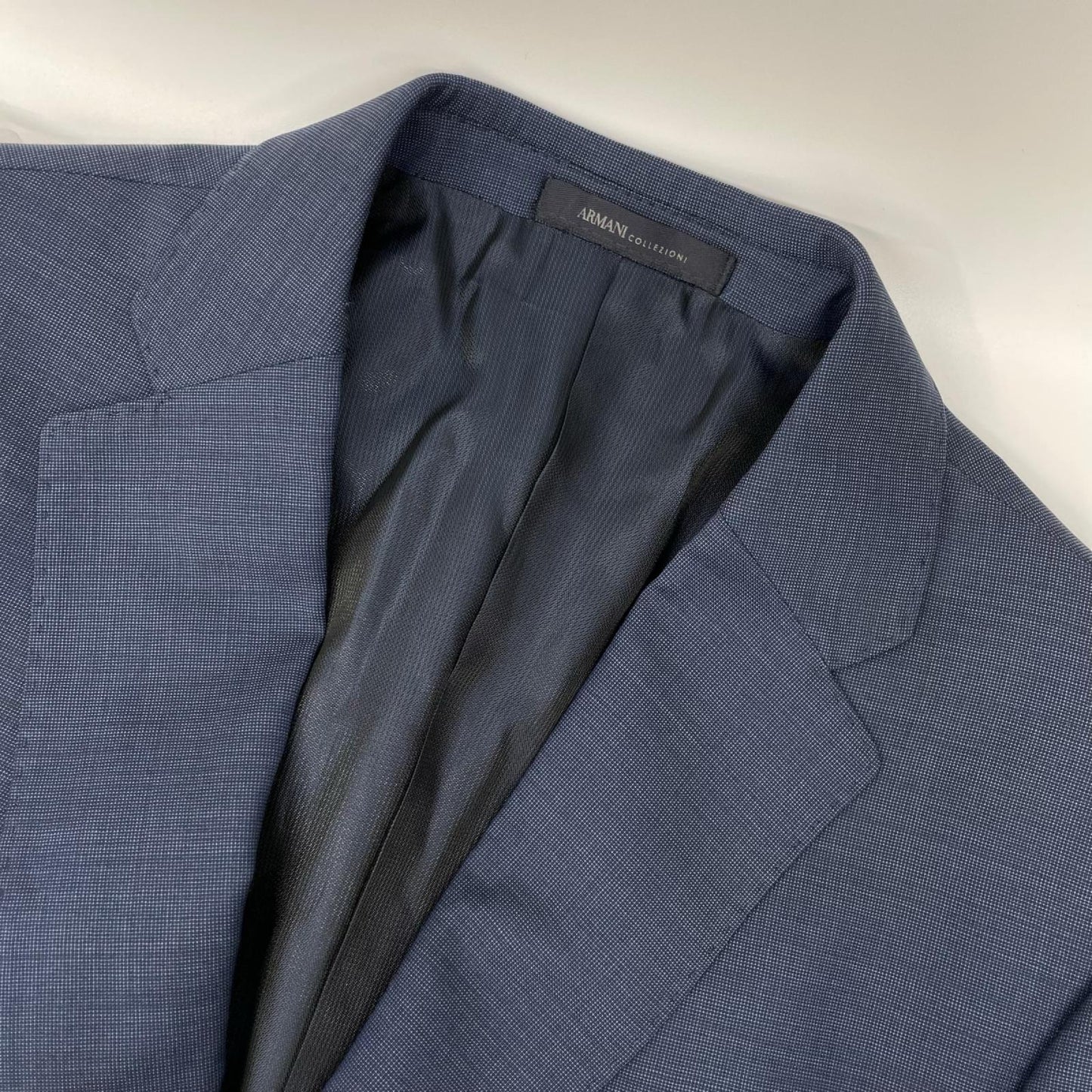 ARMANICOLLEZIONI M-LINE Navy Wool Suit Size 36