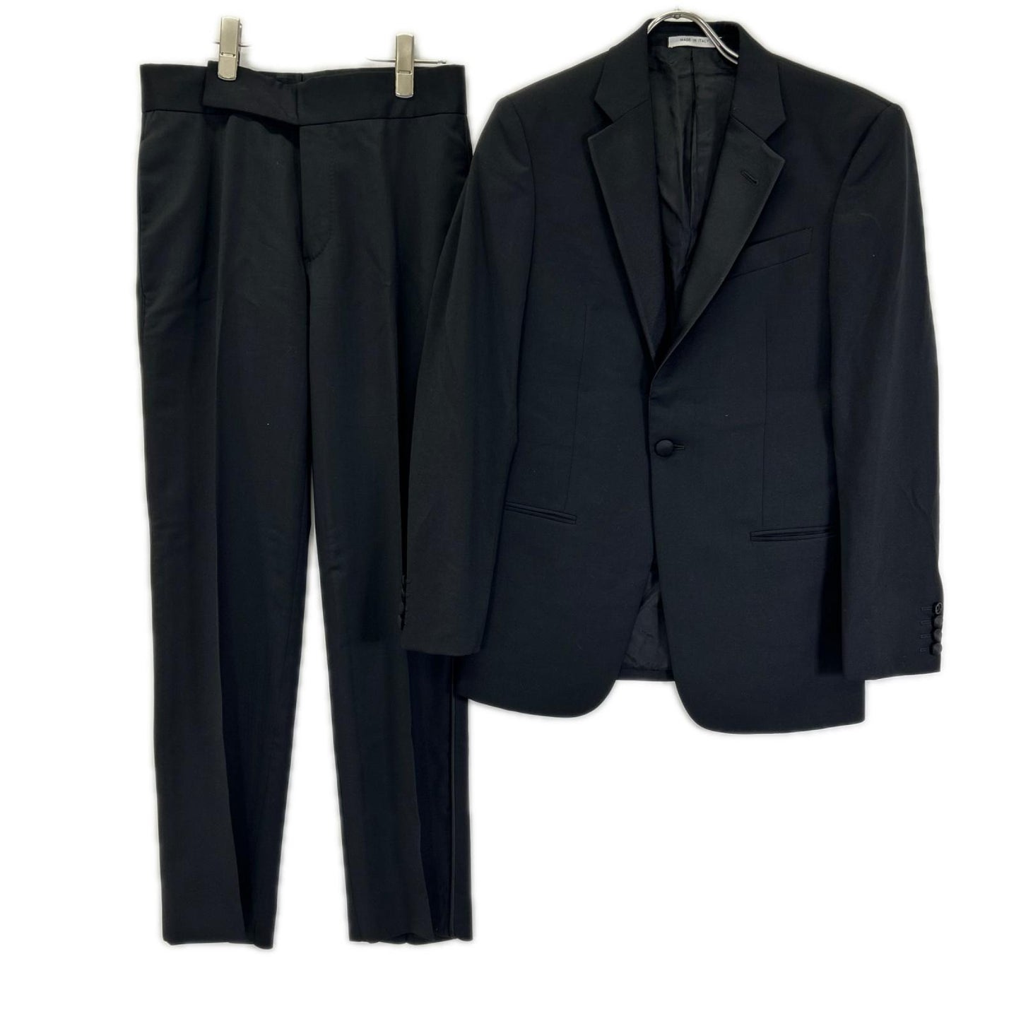 ARMANICOLLEZIONI G-LINE Black Wool Suit Size S