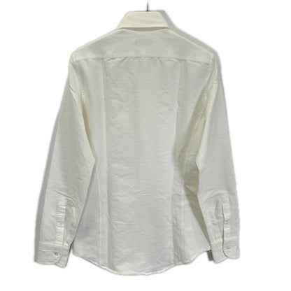 TOM FORD White Cotton Oxford Shirt Size 38
