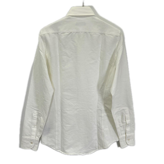 TOM FORD White Cotton Oxford Shirt Size 38