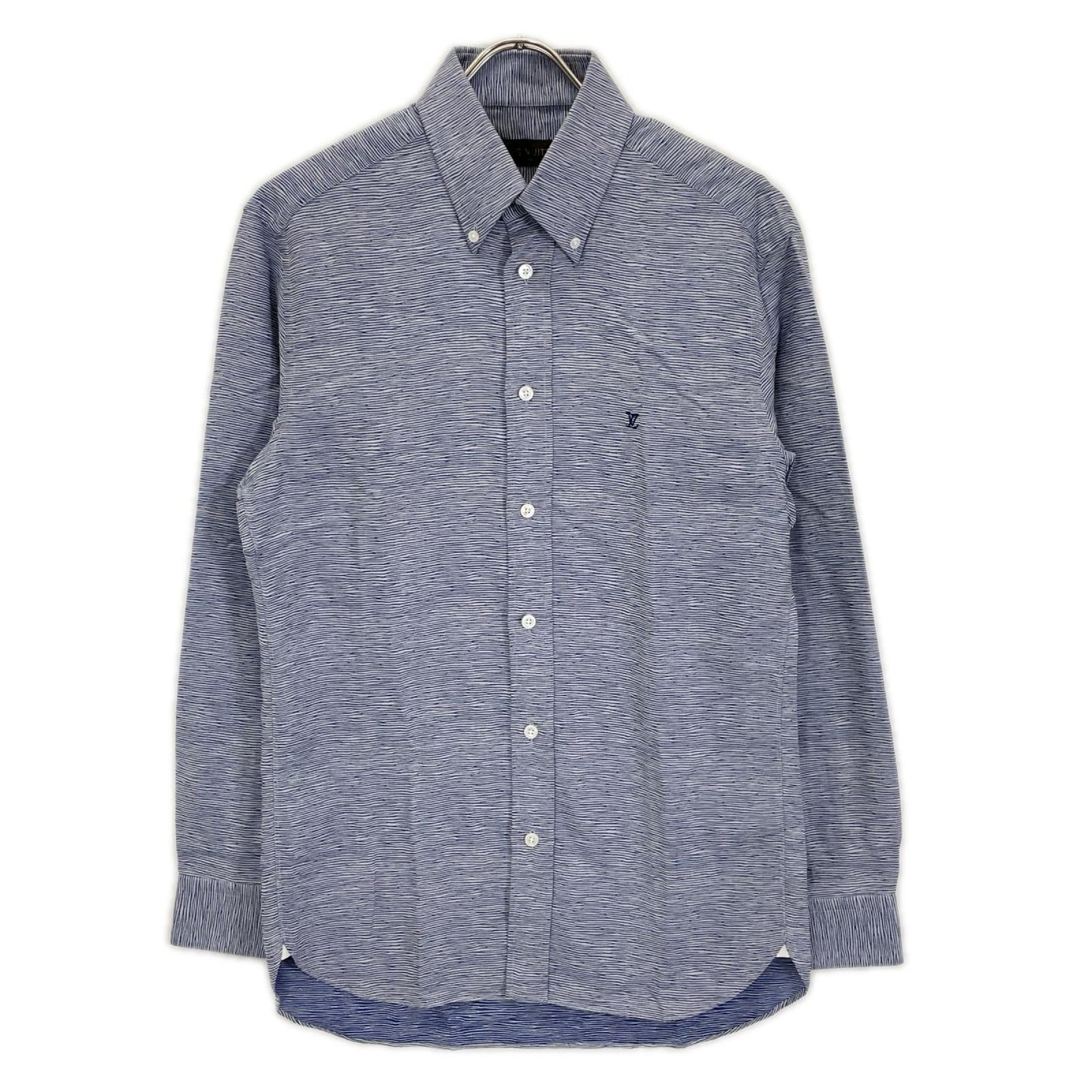LOUIS VUITTON Kim Jones Era LV Embroidered BD Shirt Size XS