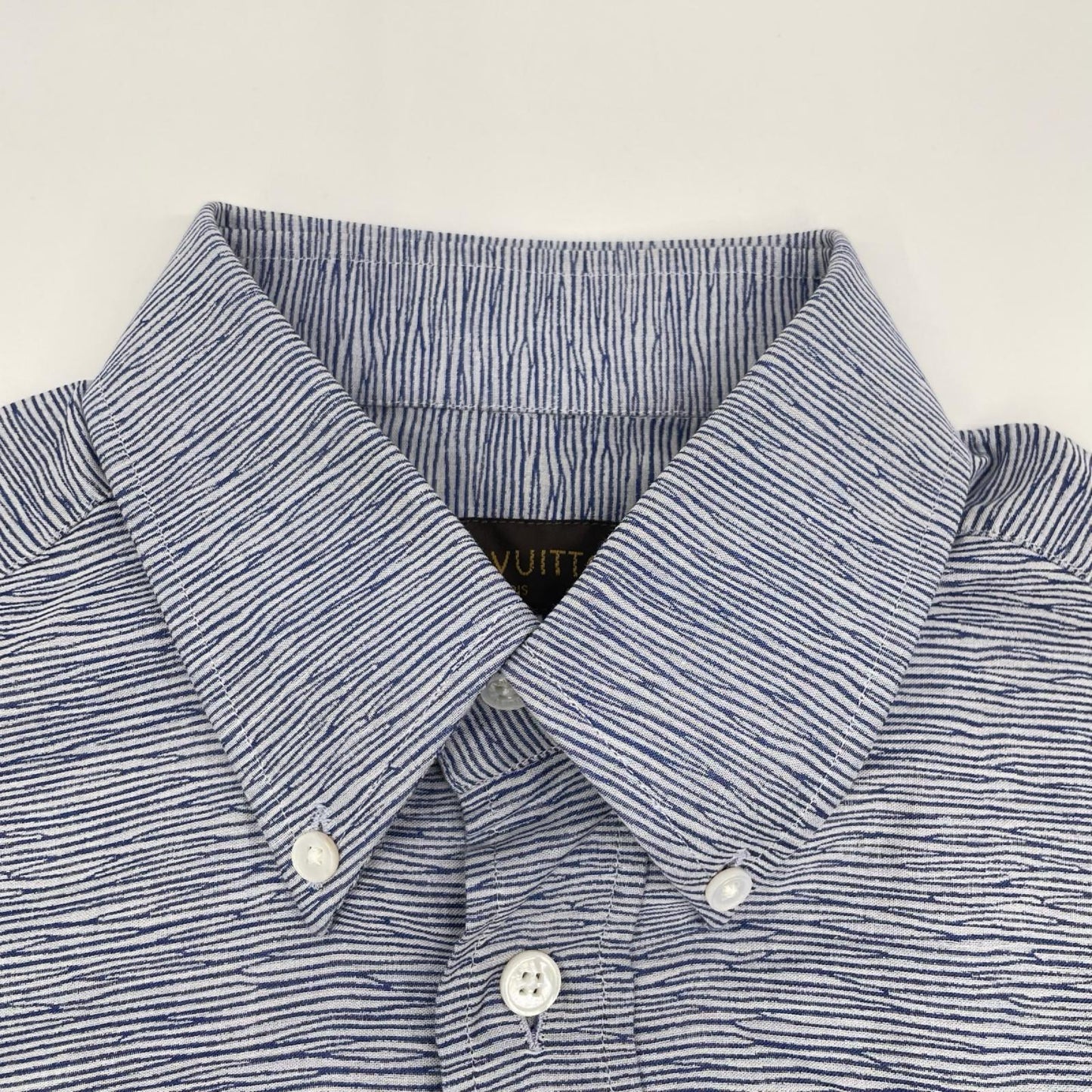 LOUIS VUITTON Kim Jones Era LV Embroidered BD Shirt Size XS