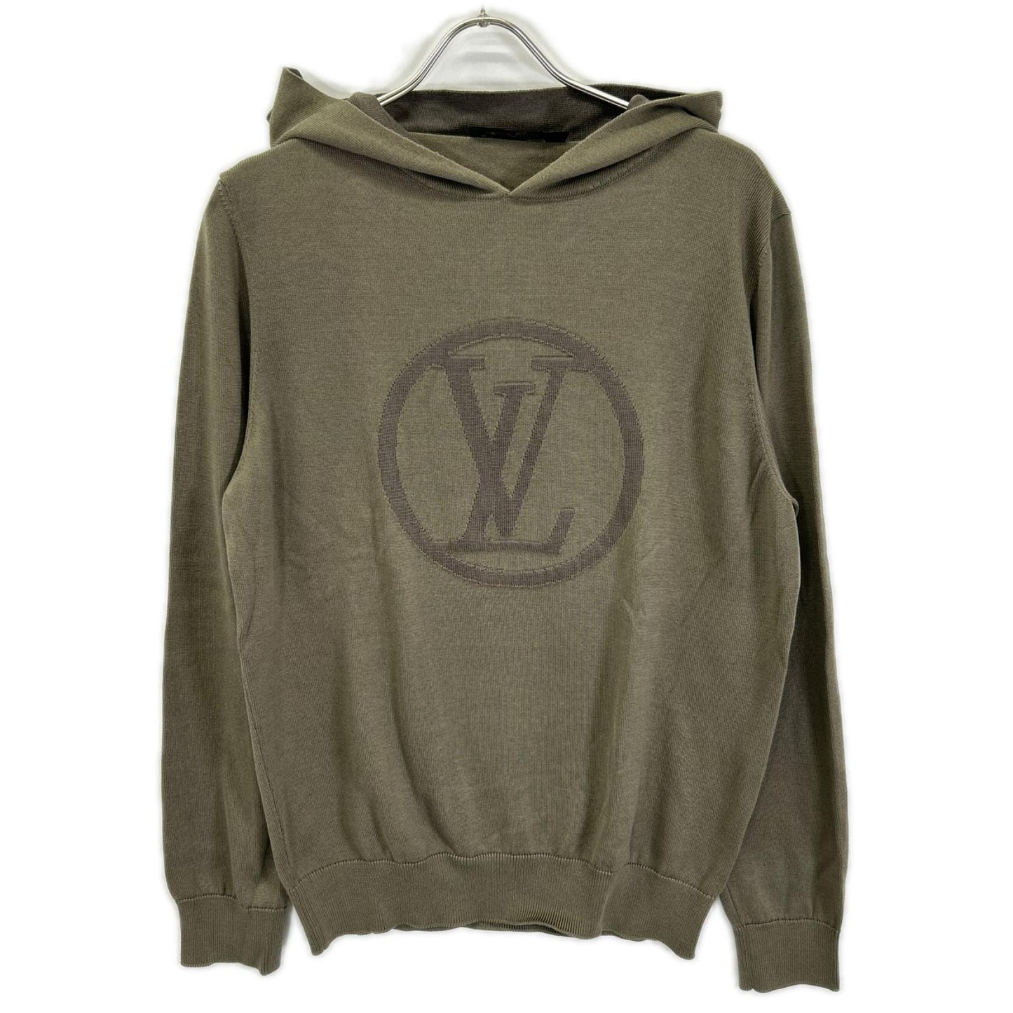 LOUIS VUITTON Kim Jones Era Cotton LV Embroidered Size S