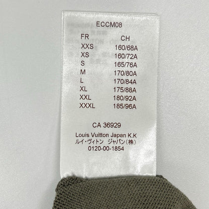 LOUIS VUITTON Kim Jones Era Cotton LV Embroidered Size S