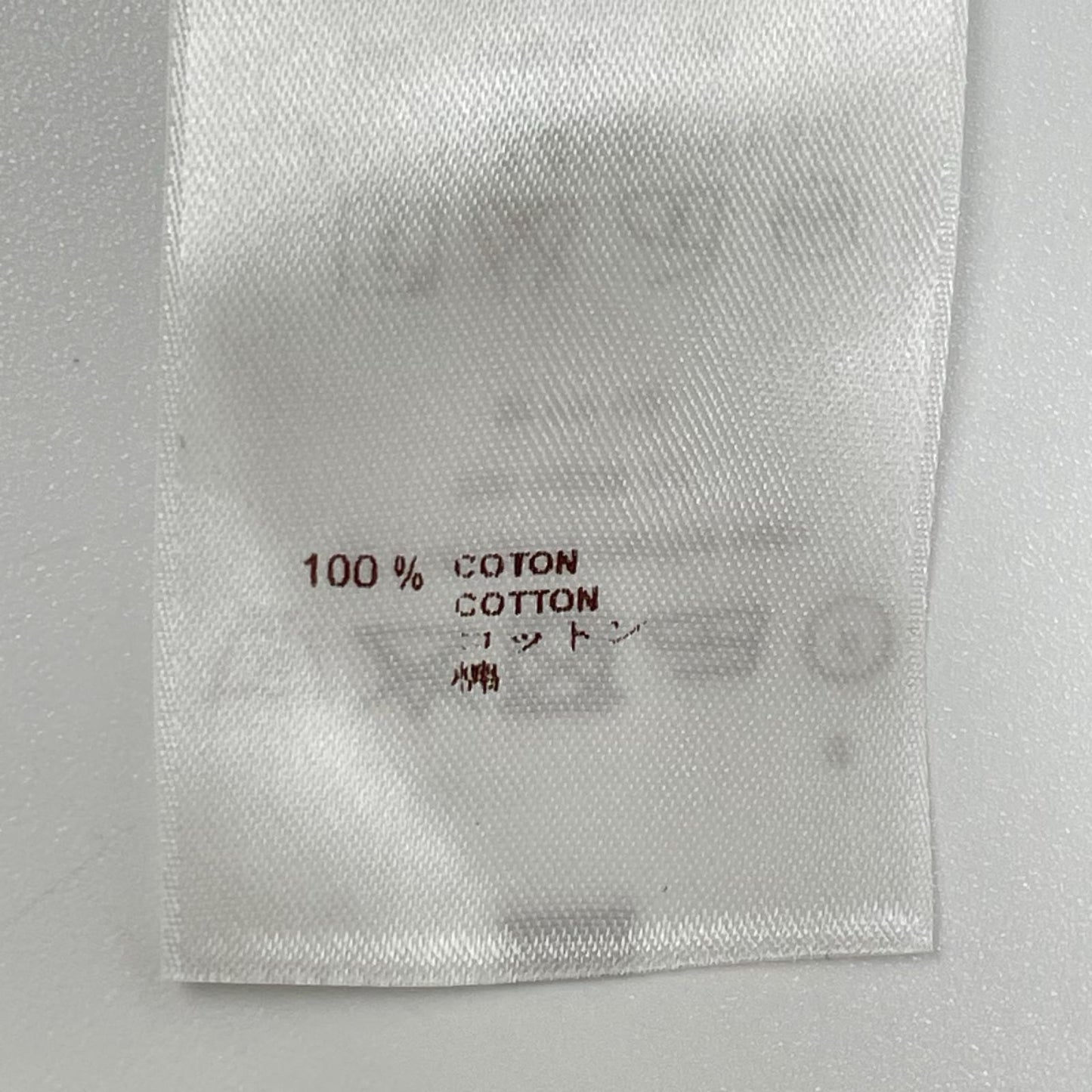 LOUIS VUITTON Kim Jones Era Micro LV Logo Shirt Size XS