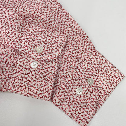 LOUIS VUITTON Kim Jones Era Micro LV Logo Shirt Size XS
