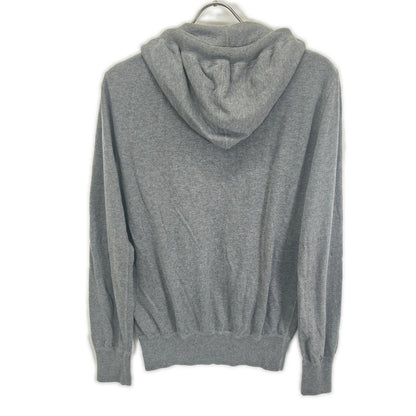 DOLCE&GABBANA Gray Cotton Cashmere Zip-Up Size 46