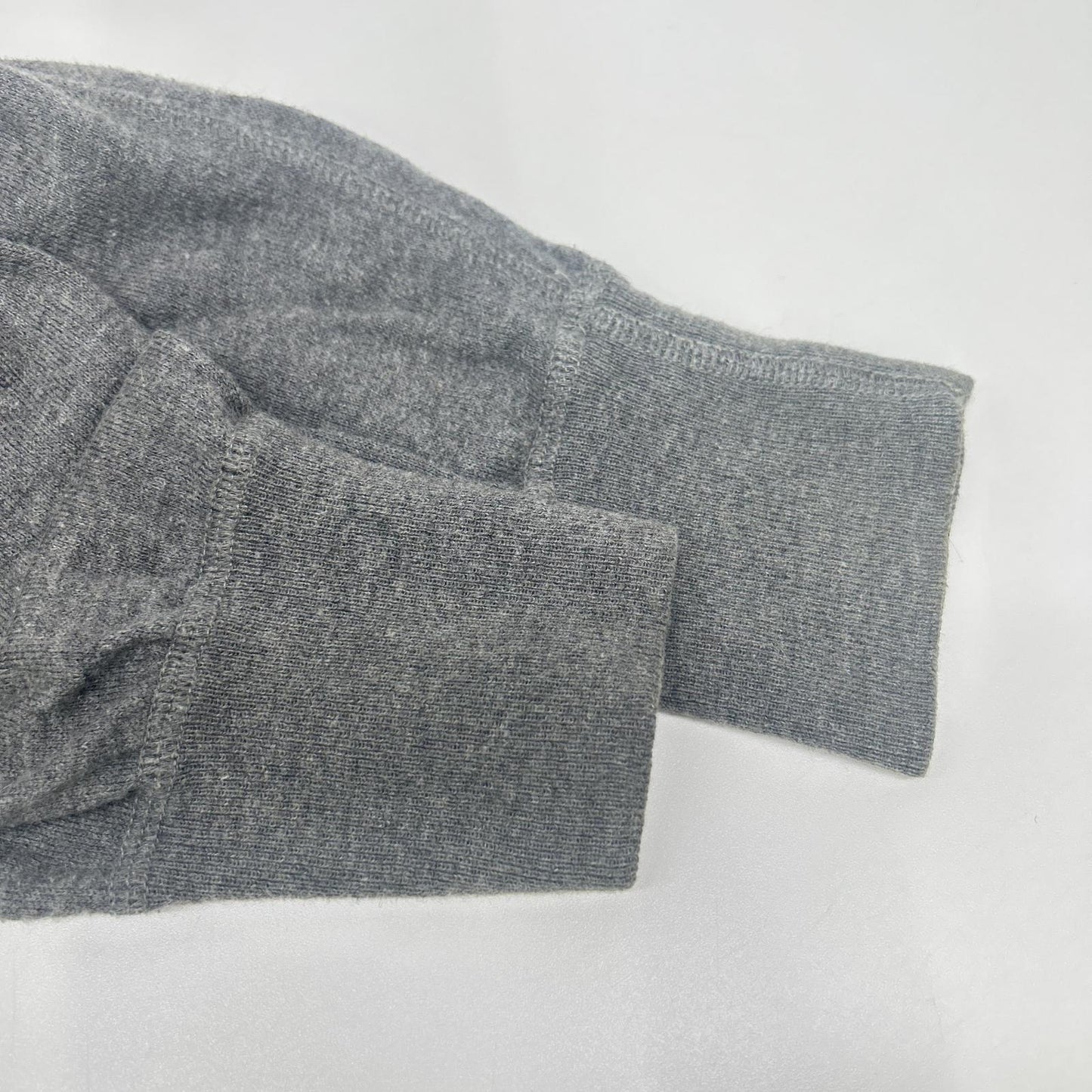 DOLCE&GABBANA Gray Cotton Cashmere Zip-Up Size 46
