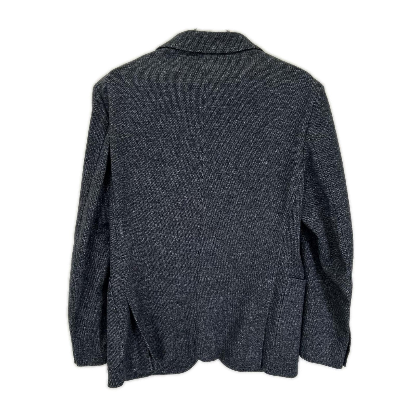 Ermenegildo Zegna Gray Cotton Jersey Jacket Size 48