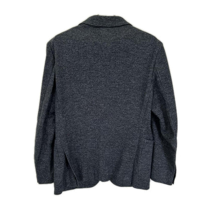 Ermenegildo Zegna Gray Cotton Jersey Jacket Size 48