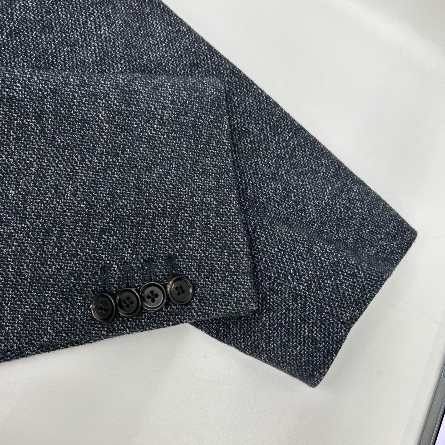 Ermenegildo Zegna Gray Cotton Jersey Jacket Size 48