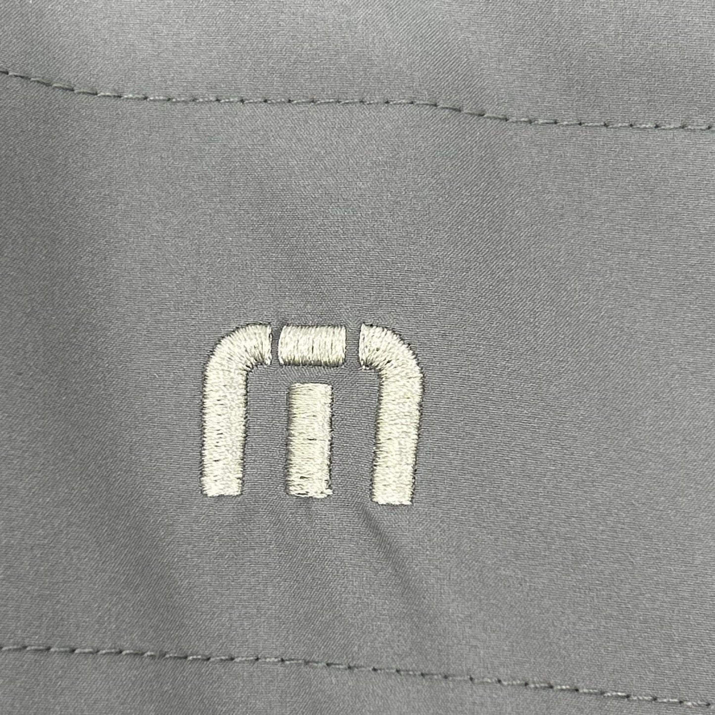 Travis Mathew Gray Hybrid Knit Insulation Jacket Size L