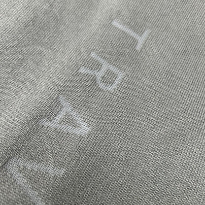 Travis Mathew Gray Hybrid Knit Insulation Jacket Size L