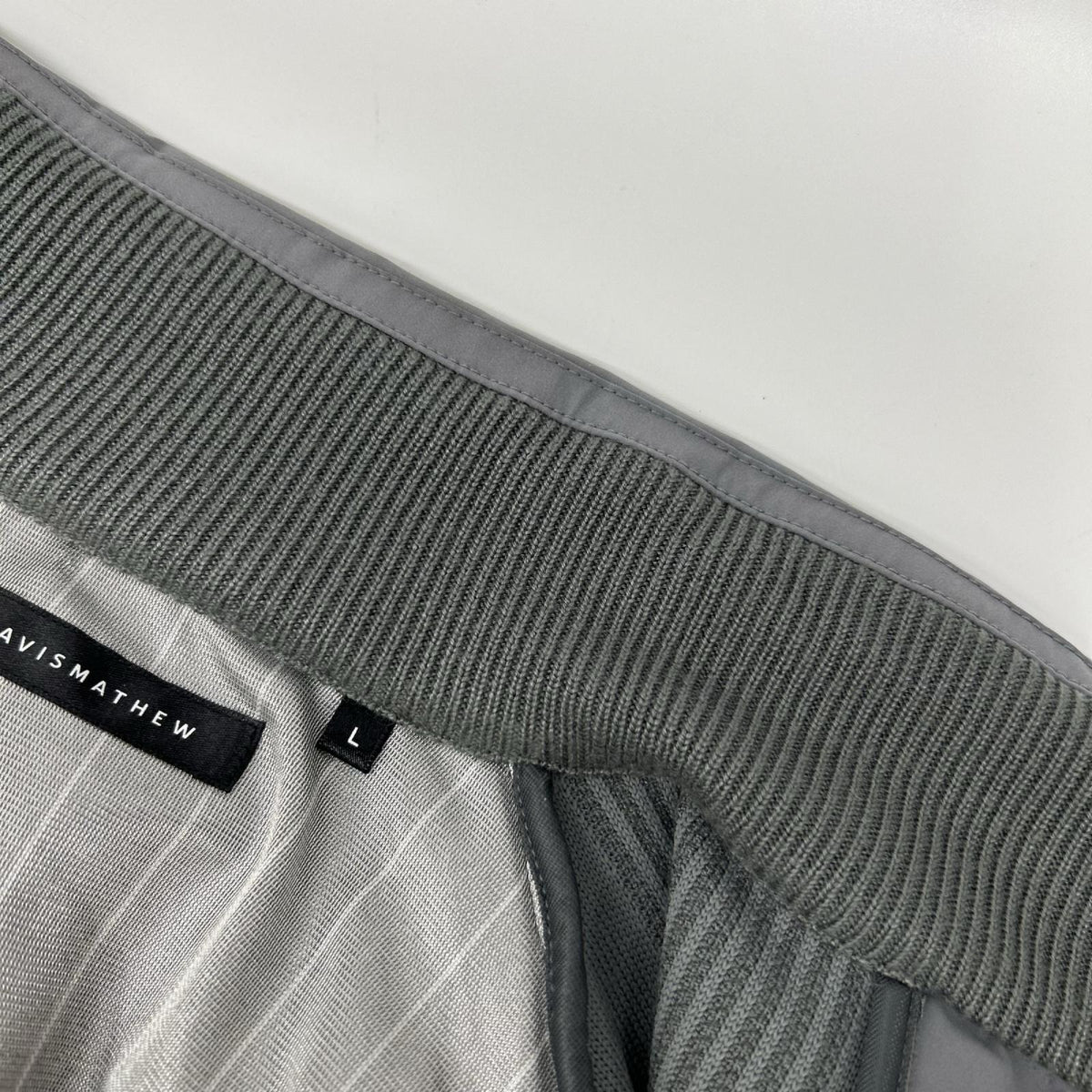 Travis Mathew Gray Hybrid Knit Insulation Jacket Size L