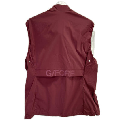 G/FORE GMVAM25301 Full-Zip Vest Red