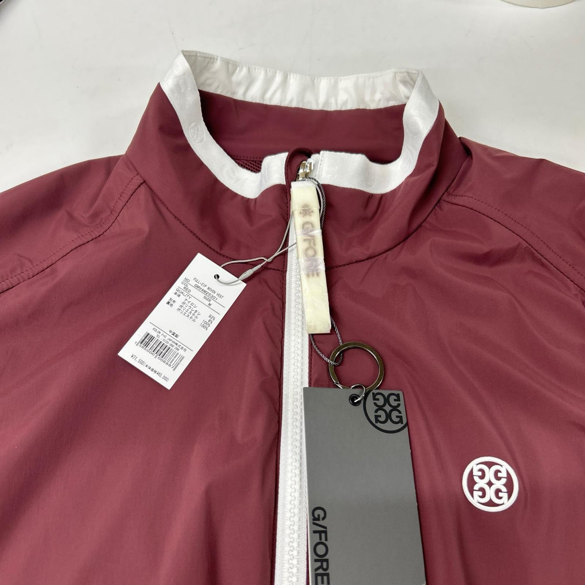 G/FORE GMVAM25301 Full-Zip Vest Red