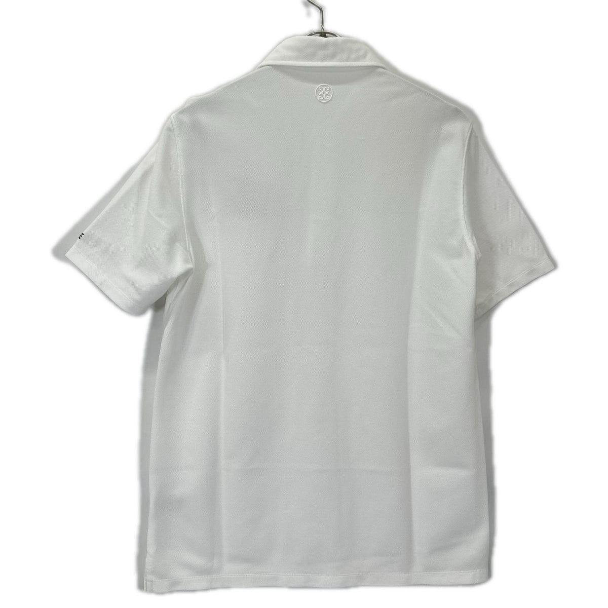 FORE Logo Pique Polo Shirt White Size 2