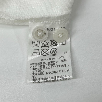 FORE Logo Pique Polo Shirt White Size 2