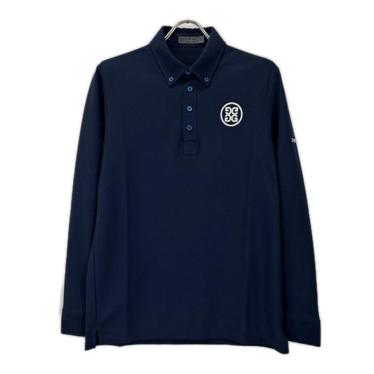 FORE Logo Pique Polo Shirt Navy Size 2