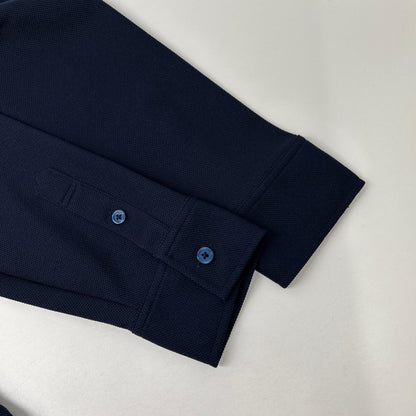 FORE Logo Pique Polo Shirt Navy Size 2