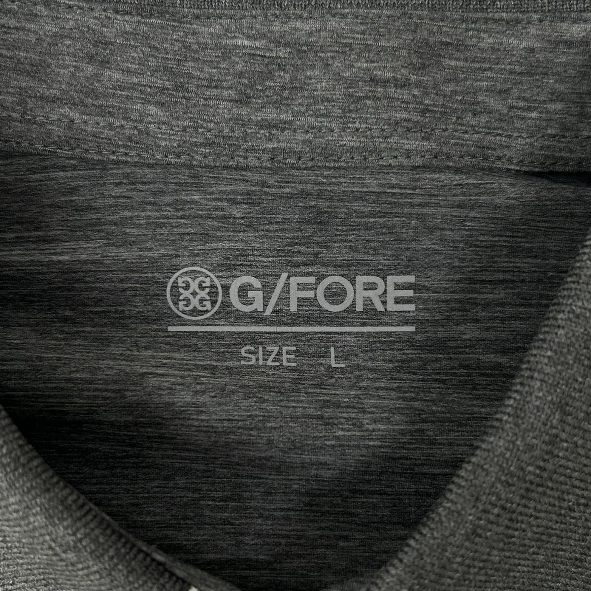 G/FORE GMTCM25353 Gray Polo Shirt Size L