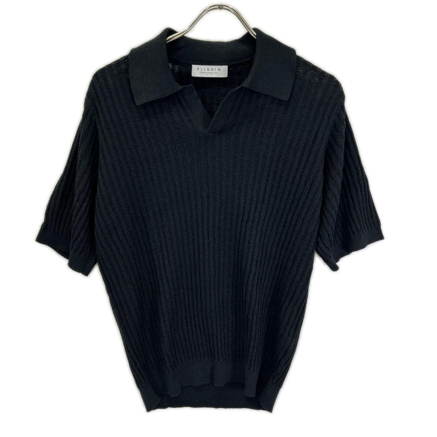TOMORROWLAND PILGRIM 26SS Linen Skipper Knit Black Size S