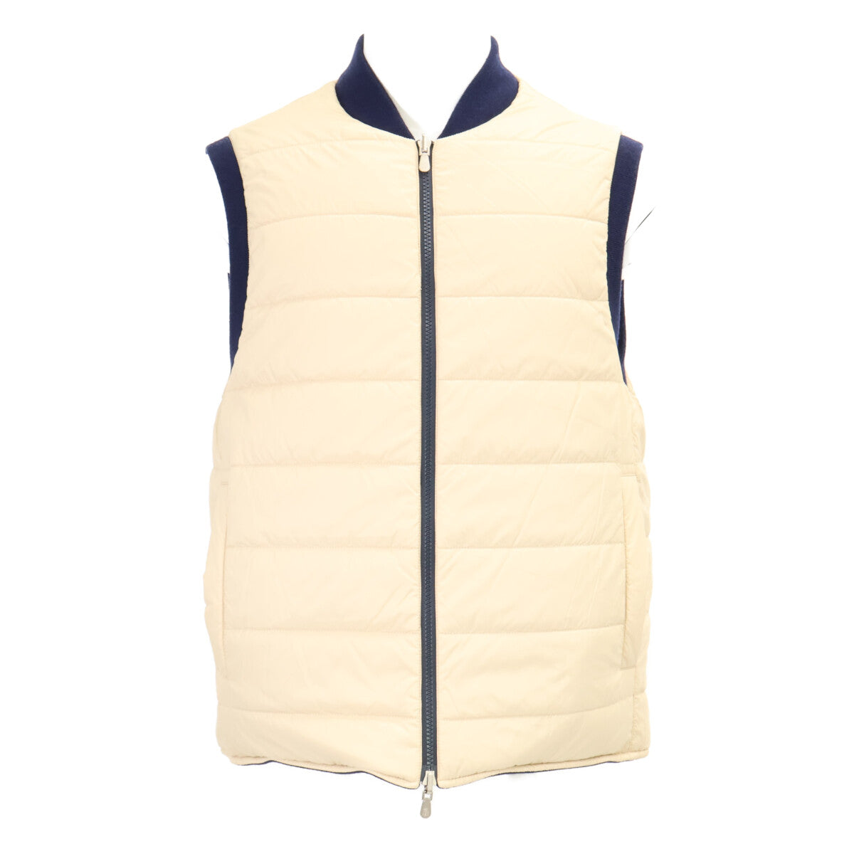 BRUNELLO CUCINELLI Reversible Cashmere Down Vest Size 48