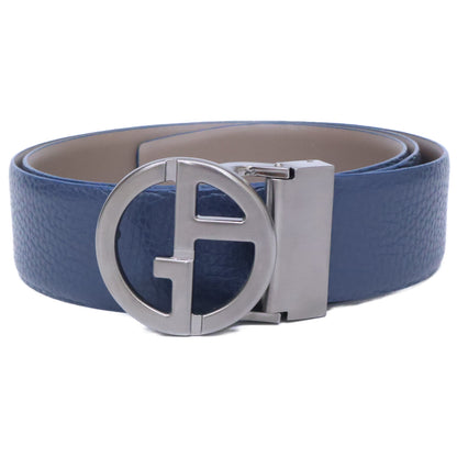 GIORGIOARMANI Logo Buckle Leather ONE SIZE Belt Size ONE SIZE