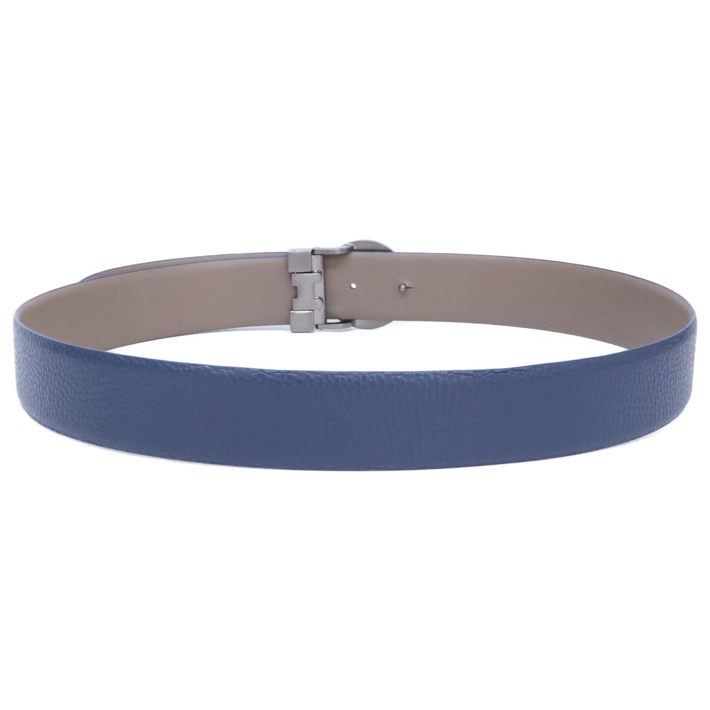 GIORGIOARMANI Logo Buckle Leather ONE SIZE Belt Size ONE SIZE