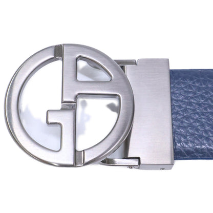 GIORGIOARMANI Logo Buckle Leather ONE SIZE Belt Size ONE SIZE