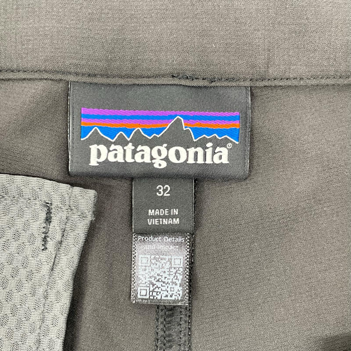 Patagonia 26SS Men's Terravia Trail Gray Polyester Pants Size 32