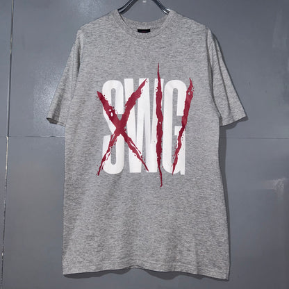 SWAGGER Gray Logo T-Shirt Size M