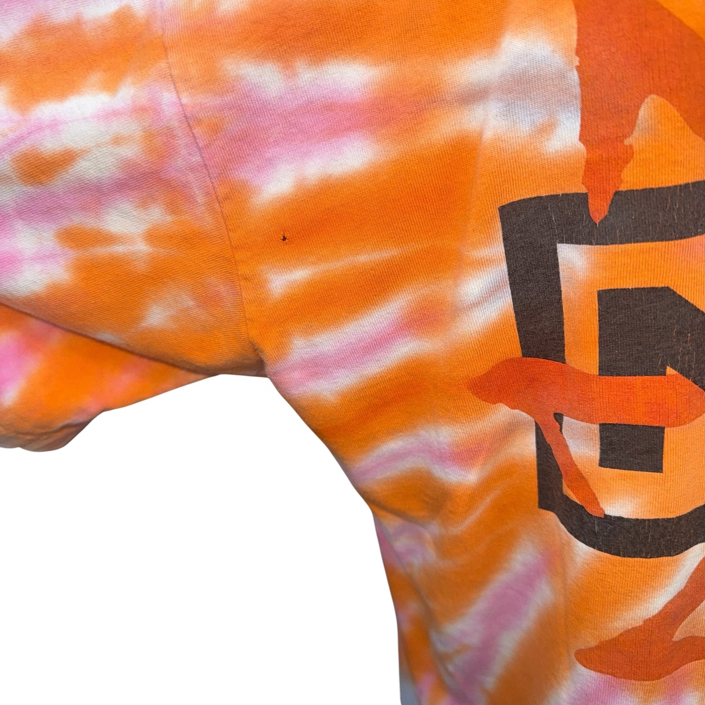 NINE INCH NAILS 90s Spiral Tie-Dye Creature T-Shirt Size XL