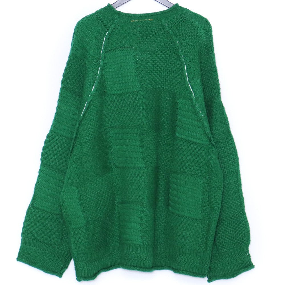 UNION 24AW Byrd Knit Sweater Green Size XL