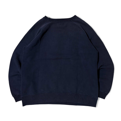 Japanese Brand 00's A BATHING APE Blue Sweatshirt Size L